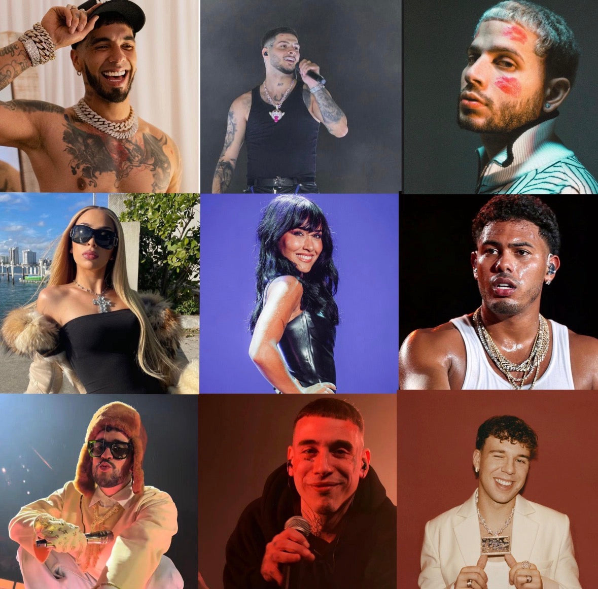 Cantantes