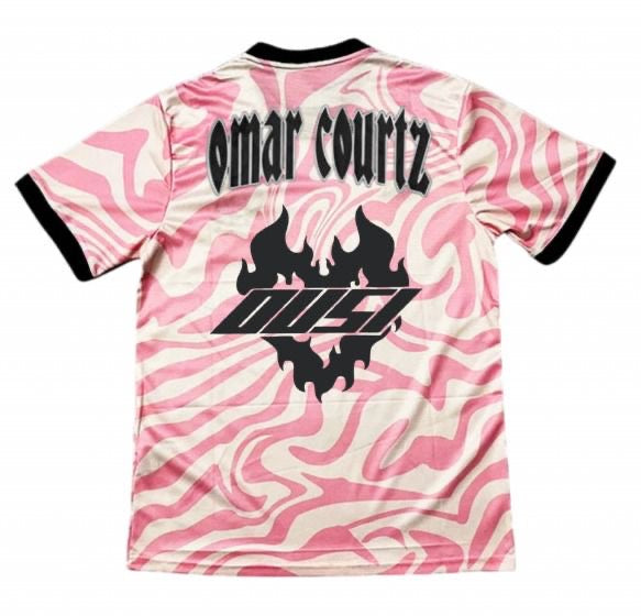 FLAMENGO x OMAR COURTZ CAMISETA ROSA