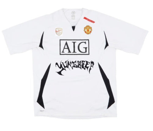 Manchester United x Yung Beef white t-shirt
