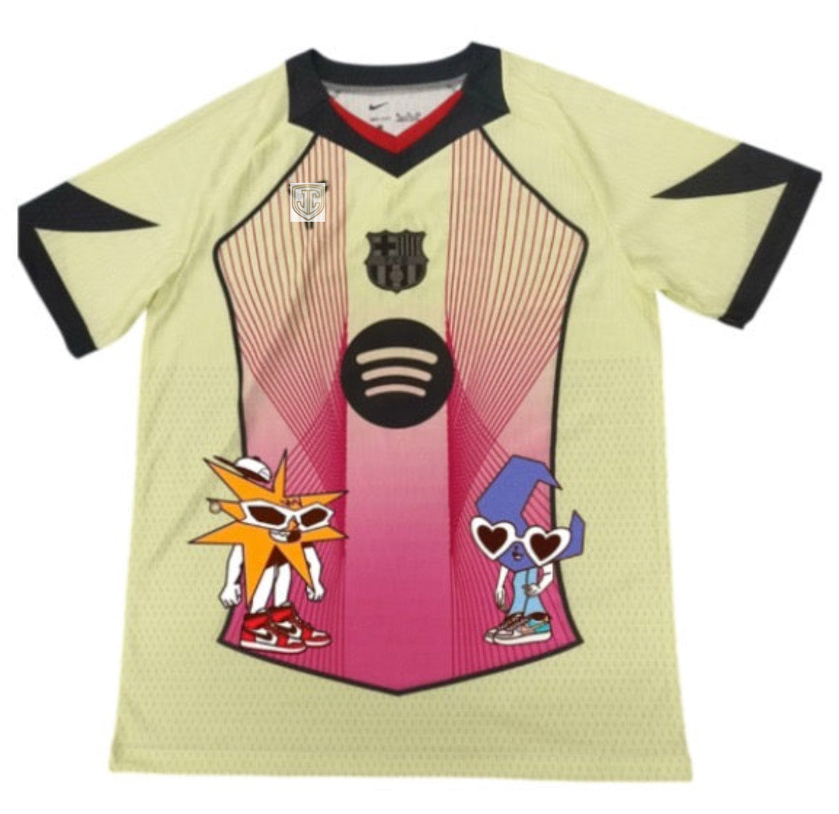 Barcelona x Mora special edition yellow jersey