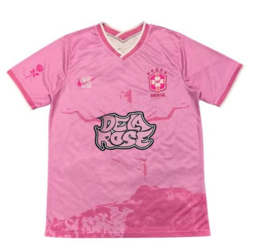 BRASIL x DE LA ROSE CAMISETA ROSA