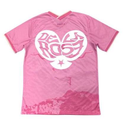 BRASIL x DE LA ROSE CAMISETA ROSA