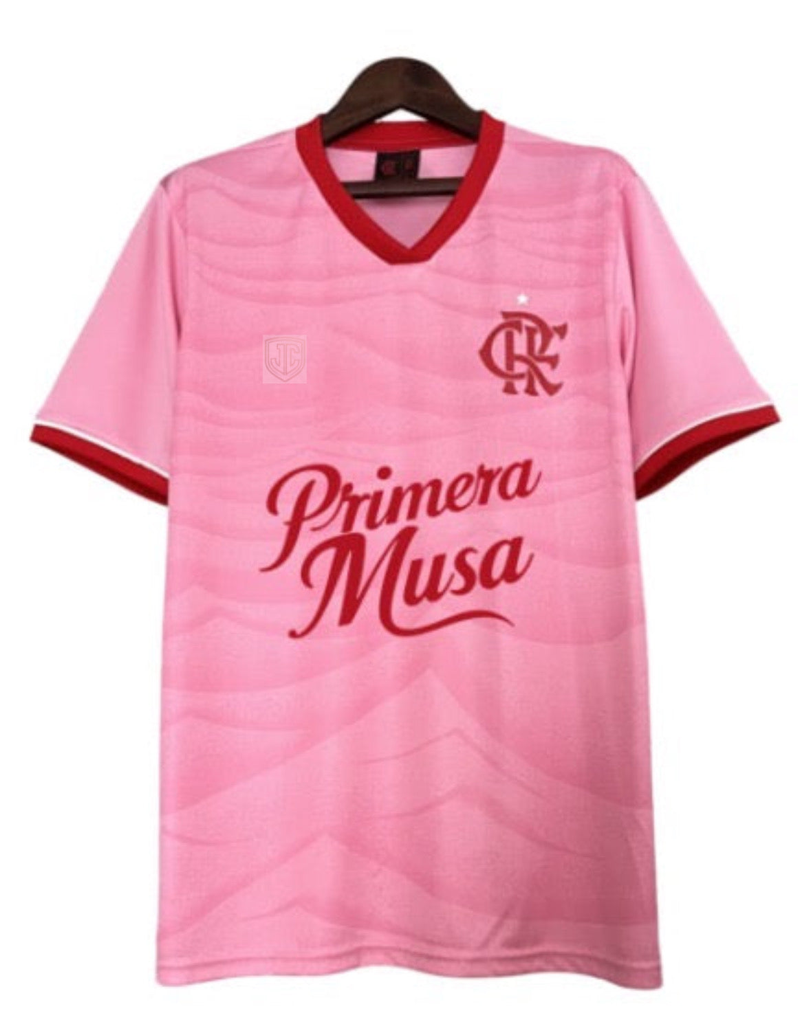Flamengo x Omar Courtz pink t-shirt