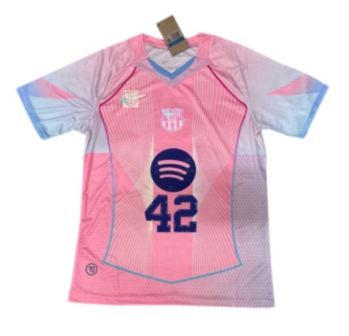 Maillot rose édition spéciale Barcelone x Sech