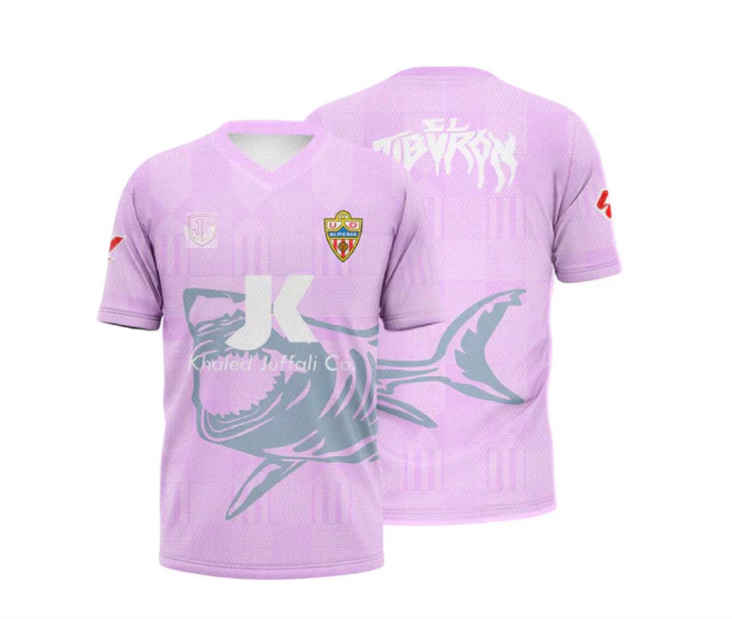 Camiseta Rvfv x Almería edición rosa