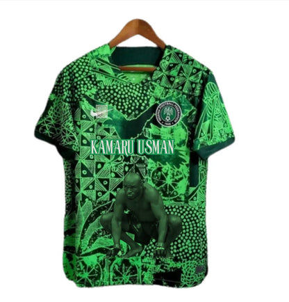 Camiseta de Kamaru Usmán x Nigeria