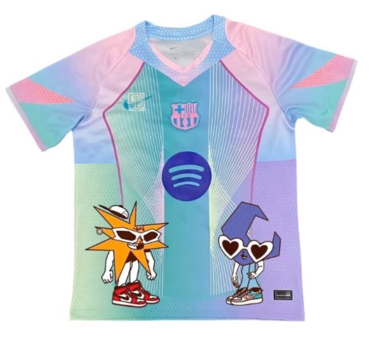 BARCELONA x MORA CAMISETA EDICIÓN ESPECIAL AZUL