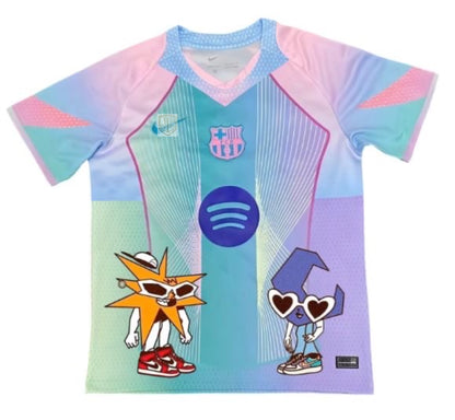 BARCELONA x MORA CAMISETA EDICIÓN ESPECIAL AZUL