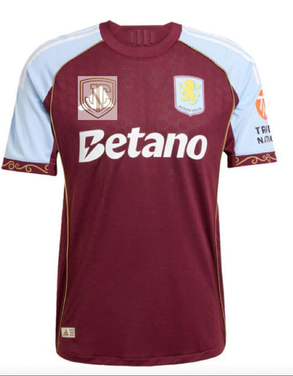 Aston Villa FC 25-26 Home Kit