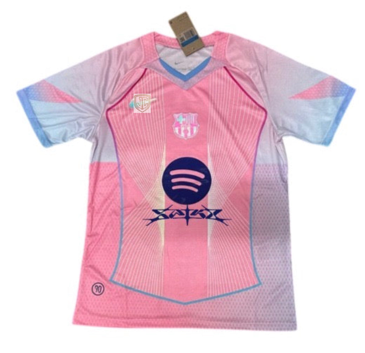 Barcelona x Saiko special edition pink jersey