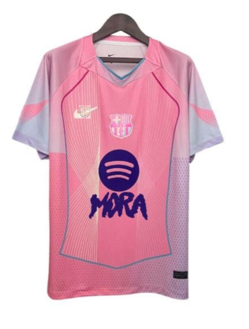 BARCELONA x MORA CAMISETA EDICIÓN ESPECIAL ROSA ESTRELLA