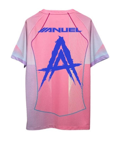 Barcelona x Anuel special edition pink jersey