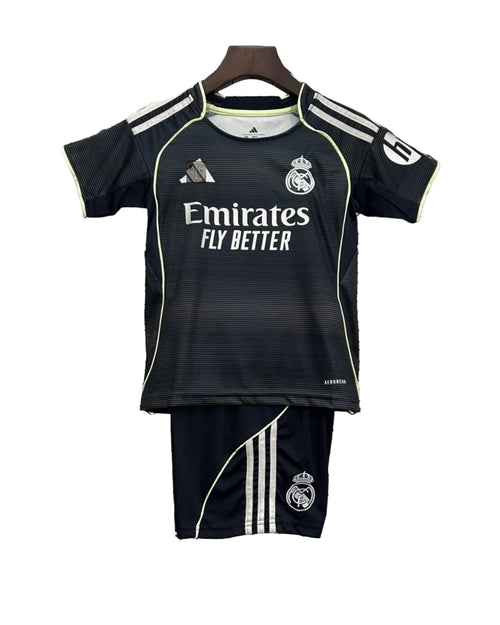 CONJUNTO NIÑO REAL MADRID SEGUNDA EQUIPACIÓN 25/26