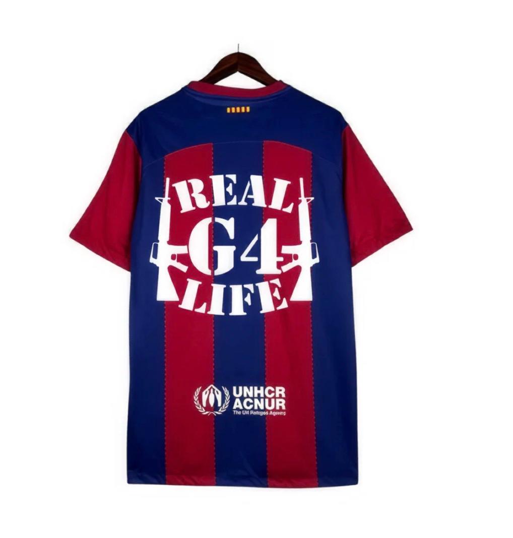 Ñengo Flow x Barcelona camiseta