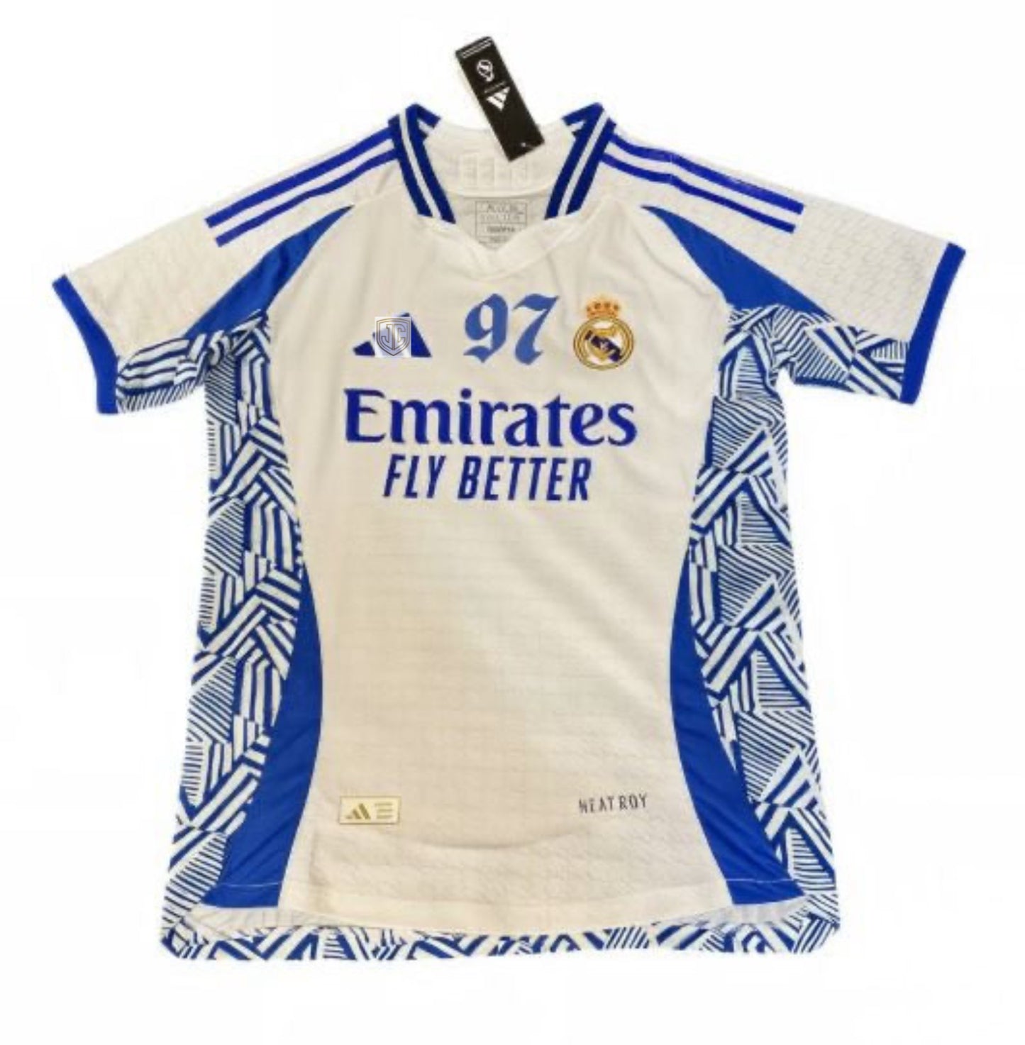 REAL MADRID x OMAR COURTZ BLANCA Y AZUL