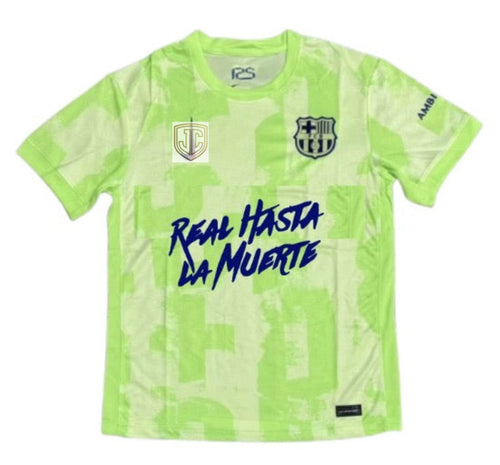 Barcelona x Anuel camiseta verde