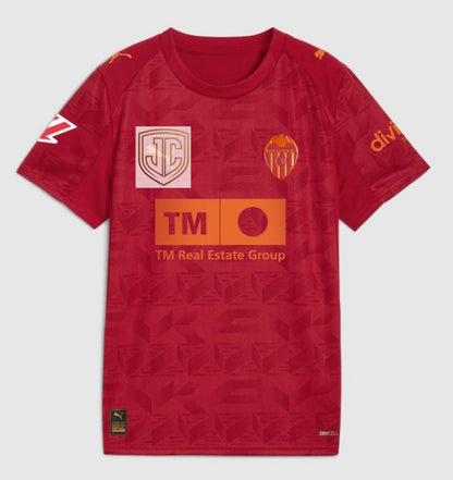 Deuxième maillot du Valence CF 25-26