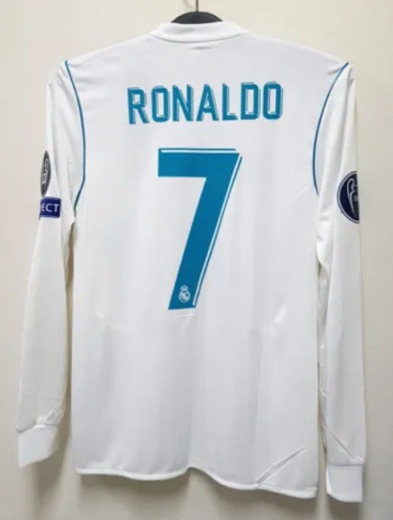 Madrid 2017-18 Primera Equipación
Manga larga Retro