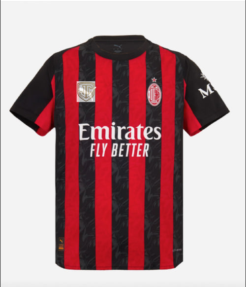 Maillot domicile de l'AC Milan 25-26