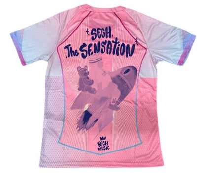 Maillot rose édition spéciale Barcelone x Sech