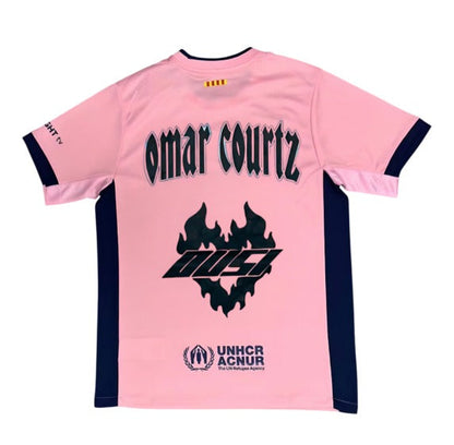 Omar Courtz X FC Barcelona Pink