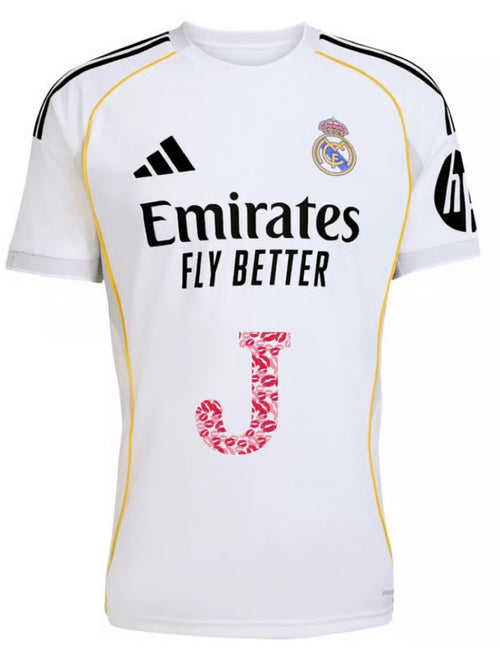 Real Madrid Edición San Valentin Inicial Con Besos