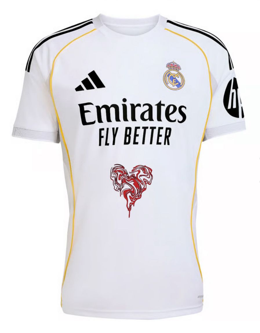 Real Madrid Edición San Valentin Corazón